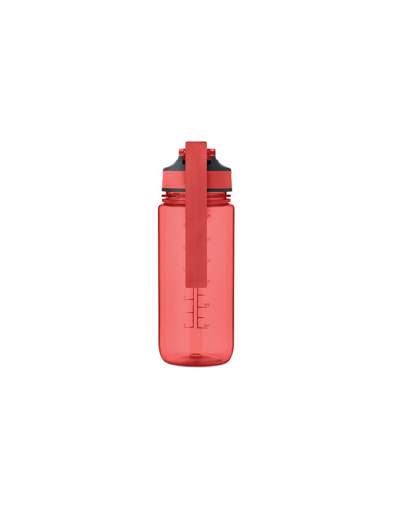 ENKEL Bouteille de sport 700ml Couleurs : rouge transparent goodies publicitaire événementiel