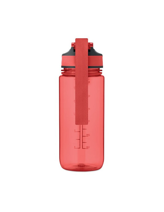 ENKEL Bouteille de sport 700ml Couleurs : rouge transparent goodies publicitaire événementiel