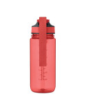 ENKEL Bouteille de sport 700ml Couleurs : rouge transparent goodies publicitaire événementiel