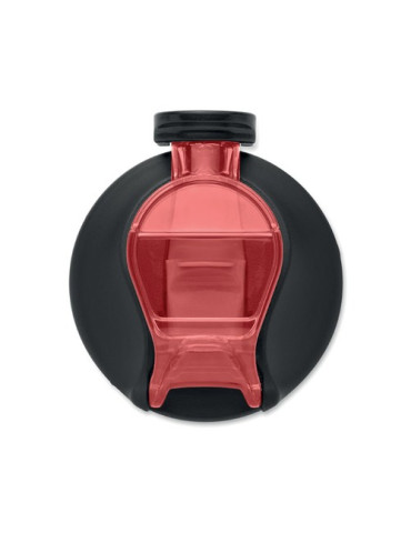 ENKEL Bouteille de sport 700ml Couleurs : rouge transparent personnalisation sur mesure
