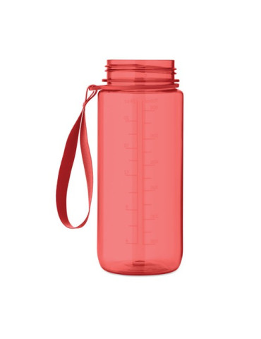 ENKEL Bouteille de sport 700ml Couleurs : rouge transparent cadeau entreprise pas cher