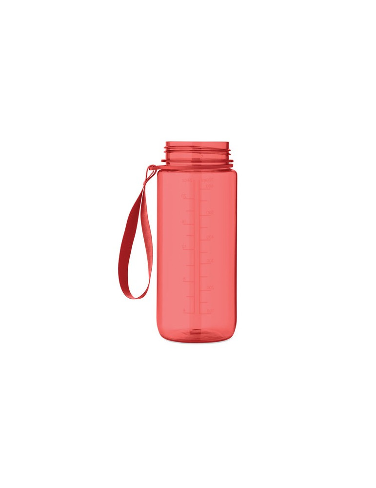 ENKEL Bouteille de sport 700ml Couleurs : rouge transparent cadeau entreprise pas cher