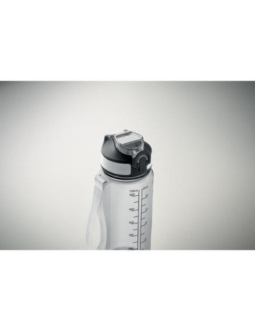 ENKEL Bouteille de sport 700ml Couleurs : transparent marquage couleur éclatante