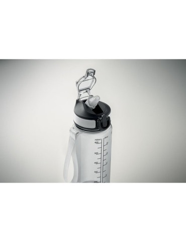 ENKEL Bouteille de sport 700ml Couleurs : transparent impression haute définition