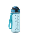 ENKEL Bouteille de sport 700ml Couleurs : bleu clair transparent personnalisable avec votre logo