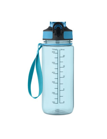 ENKEL Bouteille de sport 700ml Couleurs : bleu clair transparent goodies personnalisé en stock