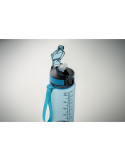 ENKEL Bouteille de sport 700ml Couleurs : bleu clair transparent personnalisable avec votre logo