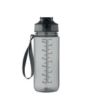 ENKEL Bouteille de sport 700ml Couleurs : gris transparent marquage couleur éclatante