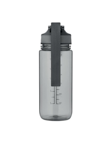 ENKEL Bouteille de sport 700ml Couleurs : gris transparent personnalisable avec votre logo