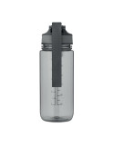 ENKEL Bouteille de sport 700ml Couleurs : gris transparent personnalisable avec votre logo