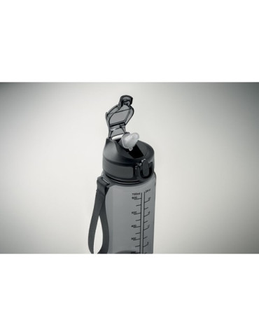 ENKEL Bouteille de sport 700ml Couleurs : gris transparent personnalisation rapide en France