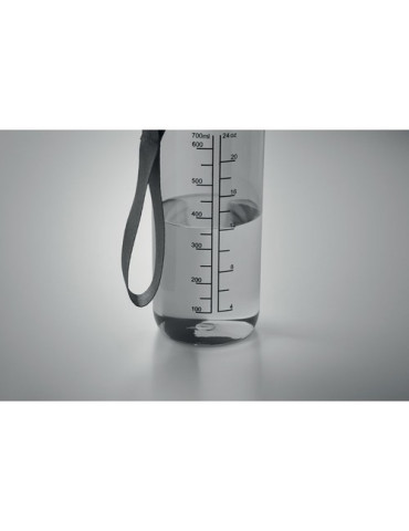 ENKEL Bouteille de sport 700ml Couleurs : gris transparent accessoire événementiel unique