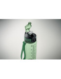 ENKEL Bouteille de sport 700ml Couleurs : vert transparent marquage laser ultra précis