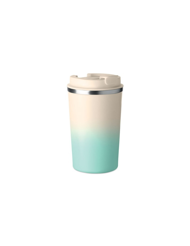 BRACE GRADIENT Gobelet double paroi 350 ml Couleurs : vert menthe