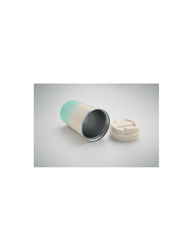BRACE GRADIENT Gobelet double paroi 350 ml Couleurs : vert menthe cadeau entreprise pas cher