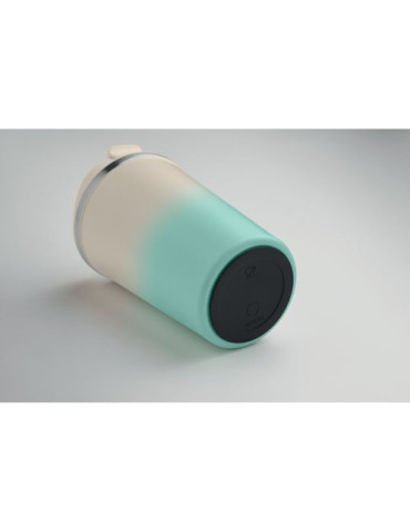 BRACE GRADIENT Gobelet double paroi 350 ml Couleurs : vert menthe livraison express 24h 48h