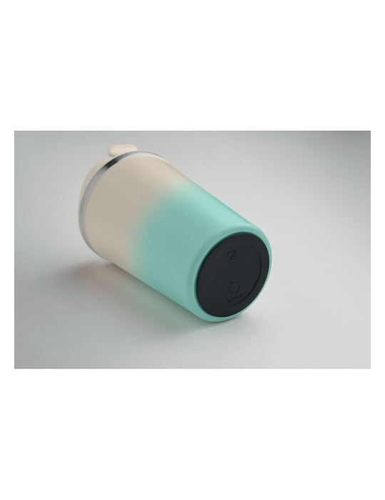 BRACE GRADIENT Gobelet double paroi 350 ml Couleurs : vert menthe livraison express 24h 48h