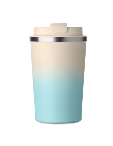 BRACE GRADIENT Gobelet double paroi 350 ml Couleurs : bleu bébé livraison express 24h 48h