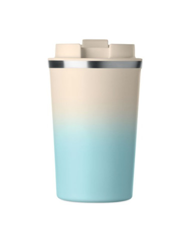 BRACE GRADIENT Gobelet double paroi 350 ml Couleurs : bleu bébé goodies entreprise design