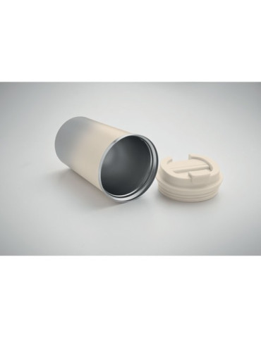 BRACE GRADIENT Gobelet double paroi 350 ml Couleurs : gris goodies personnalisé en stock