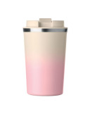 BRACE GRADIENT Gobelet double paroi 350 ml Couleurs : rose bébé cadeau affaires élégant