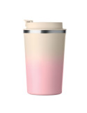 BRACE GRADIENT Gobelet double paroi 350 ml Couleurs : rose bébé goodies publicitaire événementiel