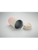 BRACE GRADIENT Gobelet double paroi 350 ml Couleurs : rose bébé objet promotionnel éco-responsable