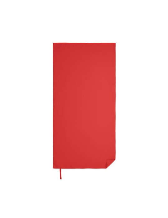 ATOLL 50 Serviette en microfibre Couleurs : rouge marquage couleur éclatante