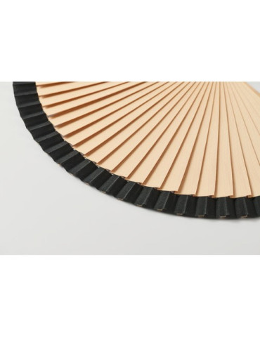 WOODFAN Éventail en bois Couleurs : noir livraison express 24h 48h