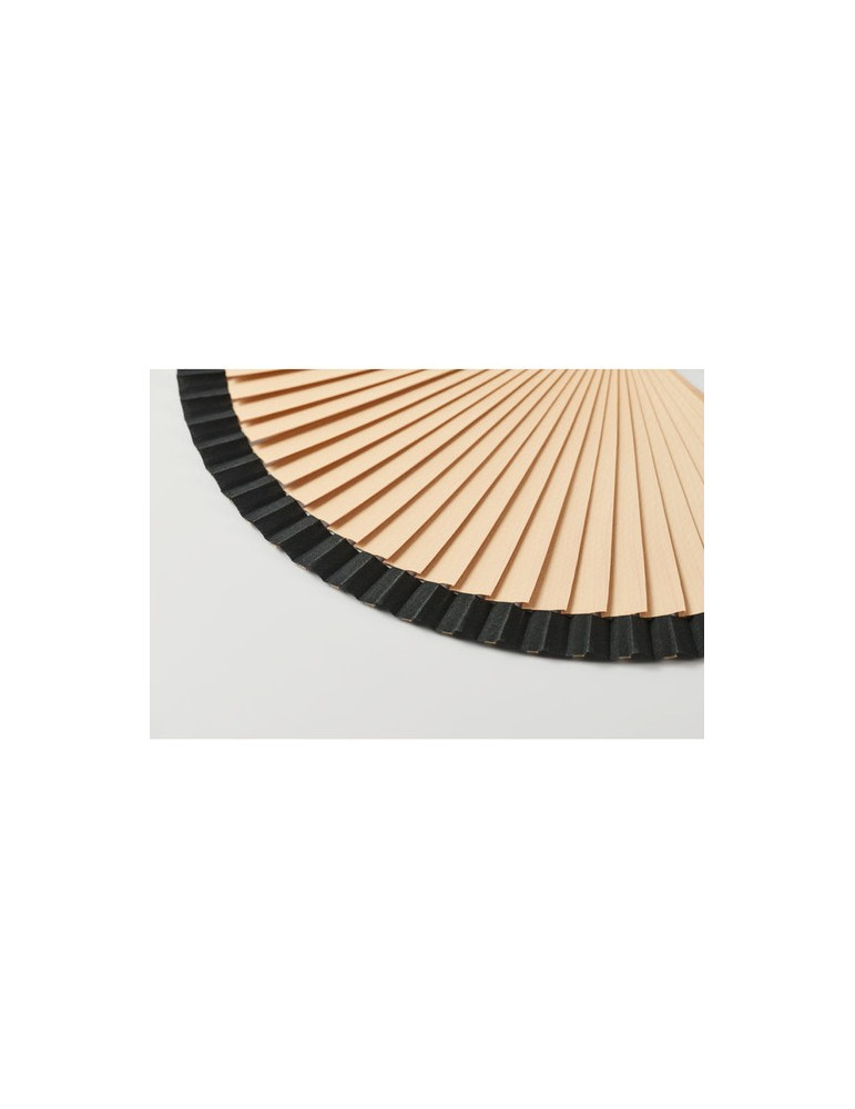 WOODFAN Éventail en bois Couleurs : noir livraison express 24h 48h