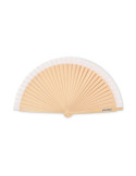 WOODFAN Éventail en bois Couleurs : blanc personnalisation rapide en France