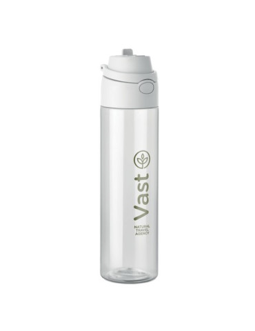 TOIEN KLAR Bouteille RPET 700ml Couleurs : blanc cadeau entreprise pas cher