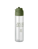 TOIEN KLAR Bouteille RPET 700ml Couleurs : vert foncé personnalisable avec votre logo