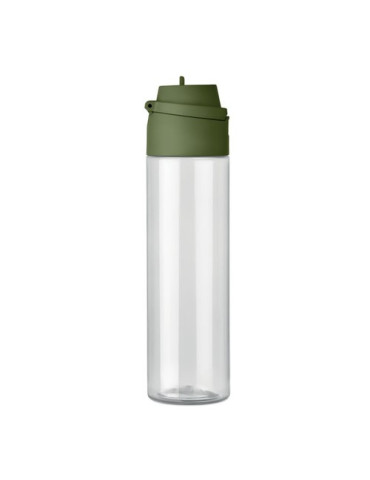 TOIEN KLAR Bouteille RPET 700ml Couleurs : vert foncé impression logo haute qualité