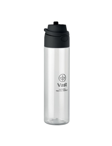 TOIEN KLAR Bouteille RPET 700ml Couleurs : noir goodies publicitaire durable