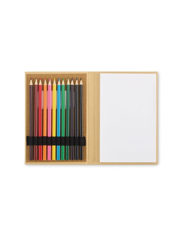 FUNSKETCH Set de coloriage pour enfants Couleurs : beige