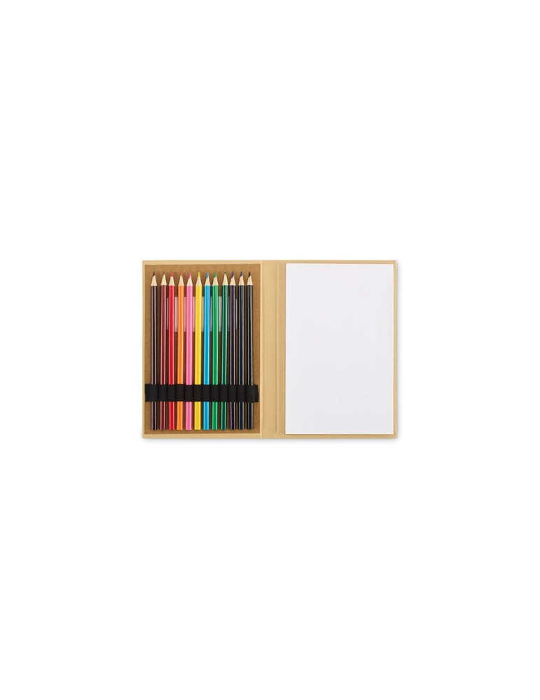 FUNSKETCH Set de coloriage pour enfants Couleurs : beige