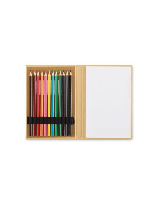 FUNSKETCH Set de coloriage pour enfants Couleurs : beige
