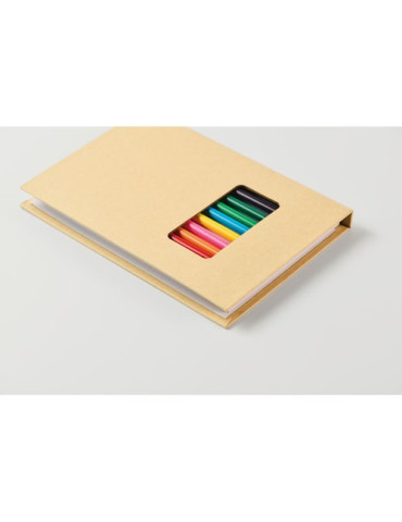 FUNSKETCH Set de coloriage pour enfants Couleurs : beige goodies publicitaire événementiel