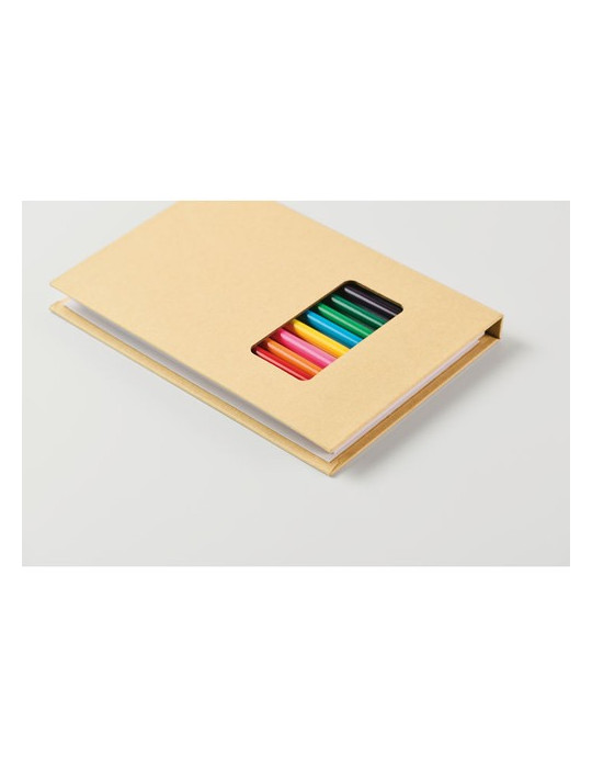 FUNSKETCH Set de coloriage pour enfants Couleurs : beige goodies publicitaire événementiel