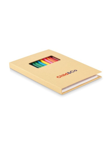 FUNSKETCH Set de coloriage pour enfants Couleurs : beige impression haute définition