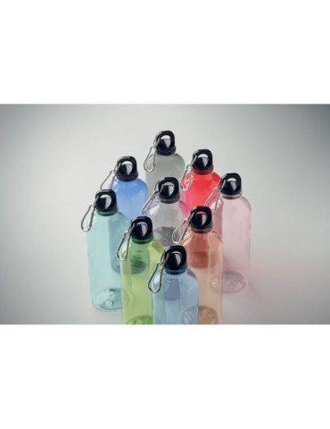 MOSS RE500 Bouteille RPET 500ml Couleurs : bleu clair transparent goodies publicitaire durable