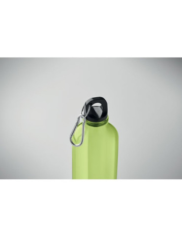 MOSS RE500 Bouteille RPET 500ml Couleurs : vert citron transparent personnalisation sur mesure