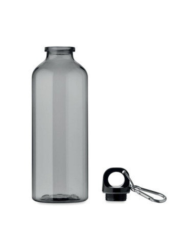 MOSS RE500 Bouteille RPET 500ml Couleurs : gris transparent marquage couleur éclatante