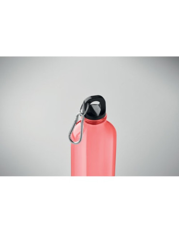 MOSS RE500 Bouteille RPET 500ml Couleurs : rouge transparent objet promotionnel éco-responsable