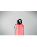 MOSS RE500 Bouteille RPET 500ml Couleurs : rouge transparent objet promotionnel éco-responsable