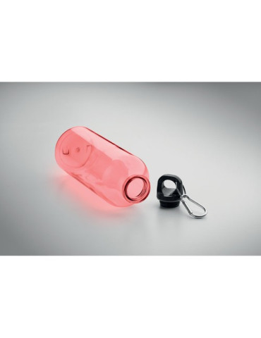 MOSS RE500 Bouteille RPET 500ml Couleurs : rouge transparent marquage couleur éclatante