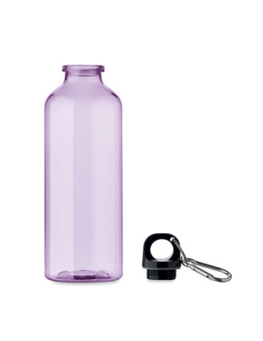 MOSS RE500 Bouteille RPET 500ml Couleurs : violet transparent personnalisation rapide en France