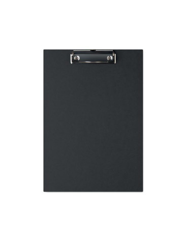 CLIPA Porte bloc avec pince A4 Couleurs : noir personnalisable avec votre logo