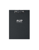 CLIPA Porte bloc avec pince A4 Couleurs : noir personnalisation rapide en France